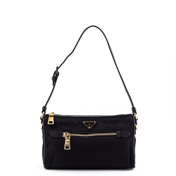 nylon mini shoulder bag